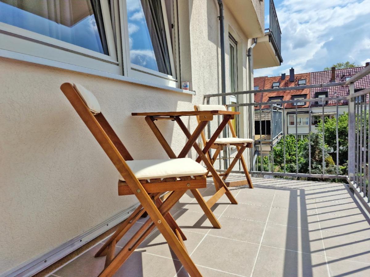 Apartament Happyside O Free Park O Balkon O Nespresso O Wlan Lipsk Zewnętrze zdjęcie